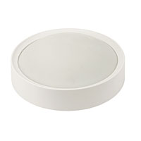 White Rim Bathroom Flush 60W IP44