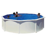 Unbranded White Round Steel Pool 3.5m
