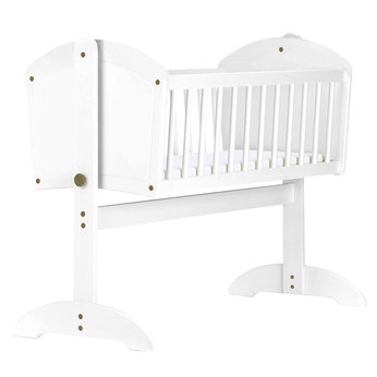 Unbranded White Swinging Crib