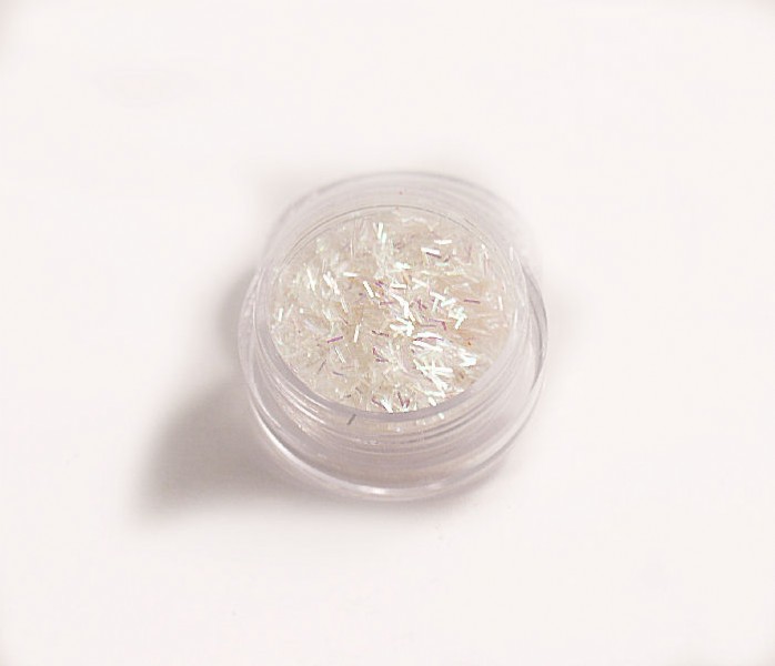 Unbranded White Tinsel Glitter