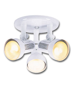 White Triple Spotlight