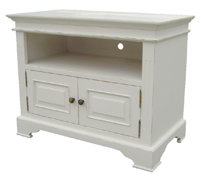 WHITE TV UNIT 2DR KRISTINA