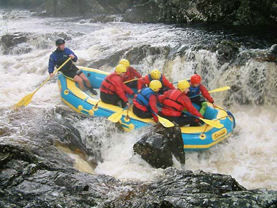 Unbranded White Water Rafing in Scotland for 2