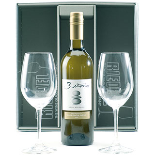 Unbranded White Wine Glass Gift Pack