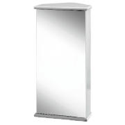 Unbranded White wood corner cabinet