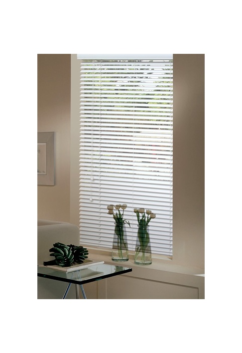 Unbranded White Wooden Venetian Blind