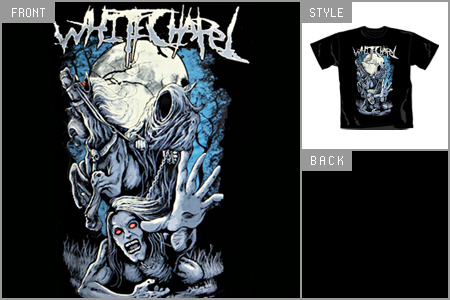 Unbranded Whitechapel (Grim Reaper) T-Shirt cid_6449TSBP