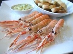 Unbranded Whole langoustine, raw, frozen, 1 Kg