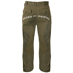 Kylie Minogue style combat trousers