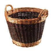 Unbranded Wicker log basket