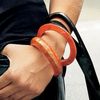 Unbranded Wide Orange Bangle