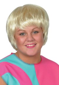 Unbranded Wig: 60s Style Unisex Blonde Popstar