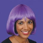 Wig - Bob - Bright Purple