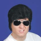 Wig - Elvis - Black