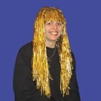 Wig - Metallic - Gold