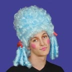 Wig - Pantomime Dame - Blue