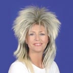 Wig - Tina Turner - Blonde / black