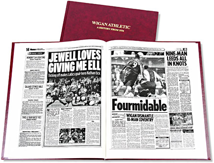 Unbranded Wigan Athletic Football Book