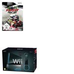 Unbranded Wii Black Console with Wii Sports Resort   Kart