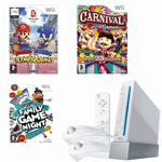 Unbranded Wii Console with Mario and Sonic, Carnival
