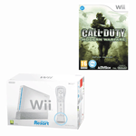 Unbranded Wii Console with Wii Sports Resort   Call of