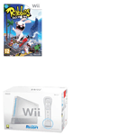 Unbranded Wii Console with Wii Sports Resort   Rabbids Go