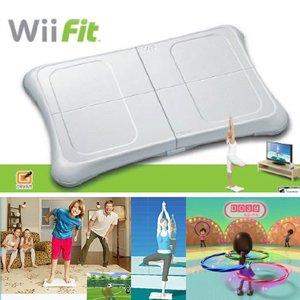 Unbranded Wii Fit with Silicone Sleeve