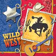Wild West - napkins - pack of 16