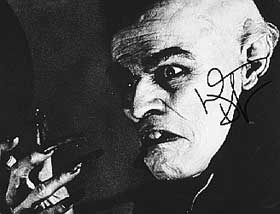 Willem Dafoe autograph