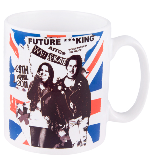Unbranded William and Kate Royal Wedding UK Flag Mug