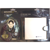 WilliamsF1 CD Storage Case and Air Freshener