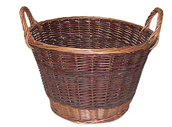 Willow Log Fire Basket