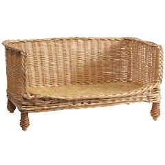 Unbranded Willow Settee Natural 65cm