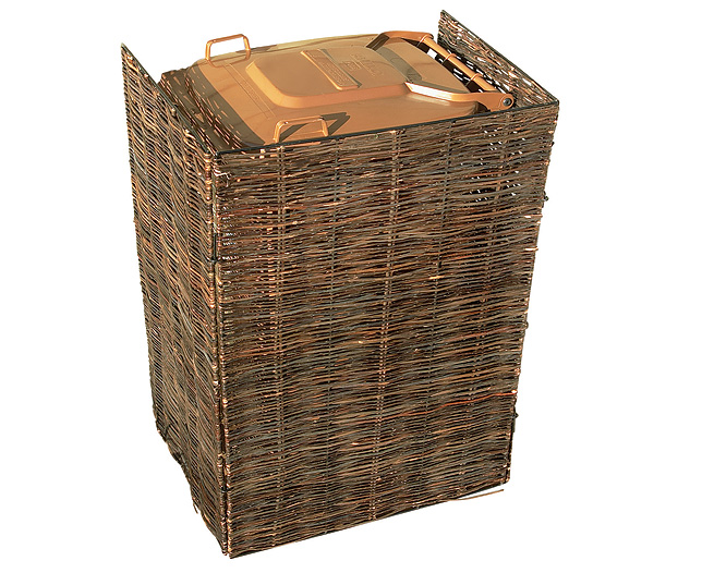 Unbranded Willow Wheelie Bin Screen - Single