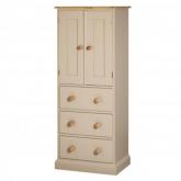 Unbranded Wiltshire 3 Drawer Armoire Stone