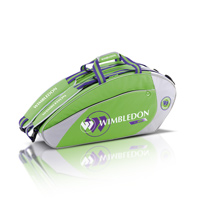 Unbranded Wimbledon Centre Court 6 Pack Racquet Bag.