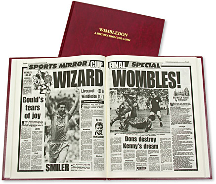 Unbranded Wimbledon FC Football Book