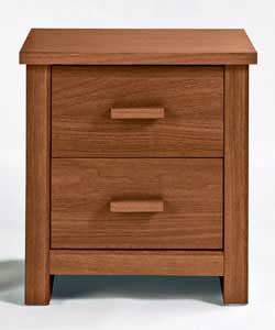 Winchester 2-Drawer Chest - Dark Beech