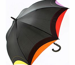 Not only is this stunning umbrella bound to cheer up rainy days, its cleverly designed rainbow panels ensure its wind-resistant too. A huge 40 in diameter, it can easily shelter two people. And the frame is made of fibreglass, exceptionally strong y