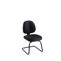Medium Back Visitor Chair Ideal for business use Optional fixed or height adjustable arms available