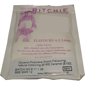 Unbranded WINEMASTER WINE FLAVOURINGS SHERRY