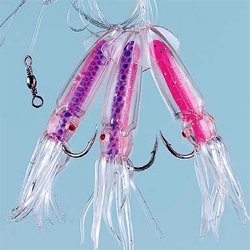 Unbranded Winged Octopus Luminus Rig - 3 hooks 8/0 (pack