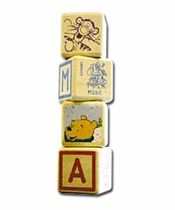 Winne The Pooh ABC Puzzle Blocks