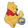 Disney licensed Metal Magnet featuring Winnie the Pooh with 