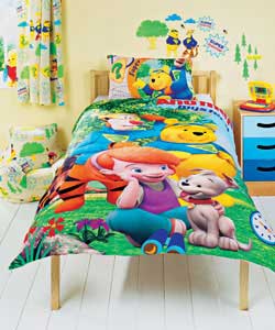 Unbranded Winnie Mystery Single Duvet Set