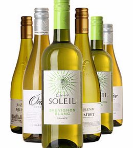 A great selection of white wines at a terrific price that makes this six-pack gift a sure-fire hit with white wine lovers. There are delicious, crisp whites from France and South Africa.