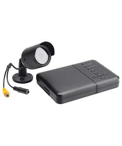 Unbranded Wired Colour CCTV Camera and 2 Channel Receiver