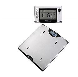 Bodymass index scales with wireless display