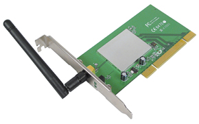 Wireless LAN PCI Card - 802.11g  108Mbps