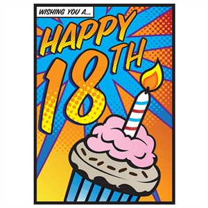 Unbranded Wishing You A Happy 18th Birthday Card